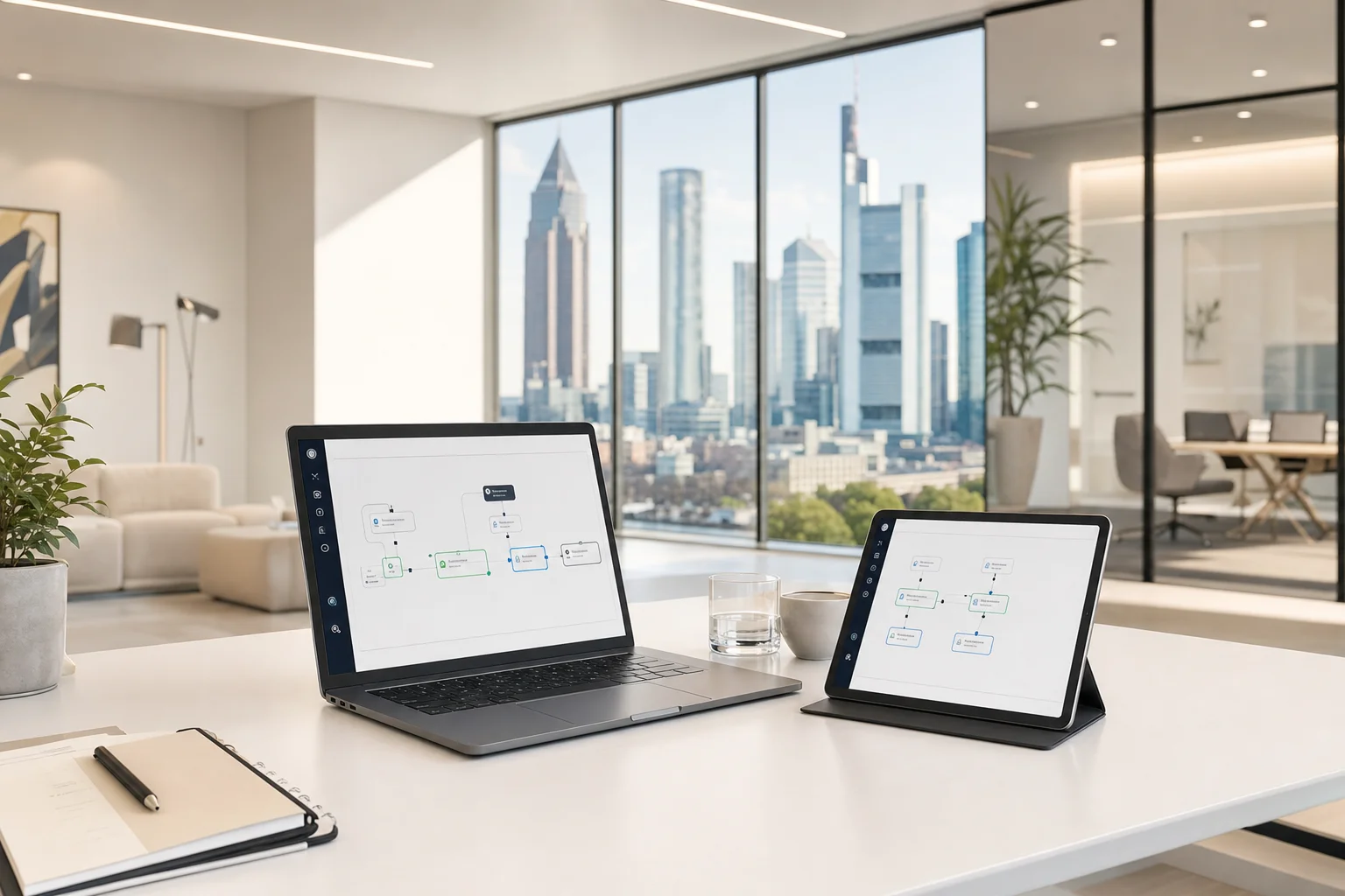 Automation und digitale Prozesse für Frankfurt