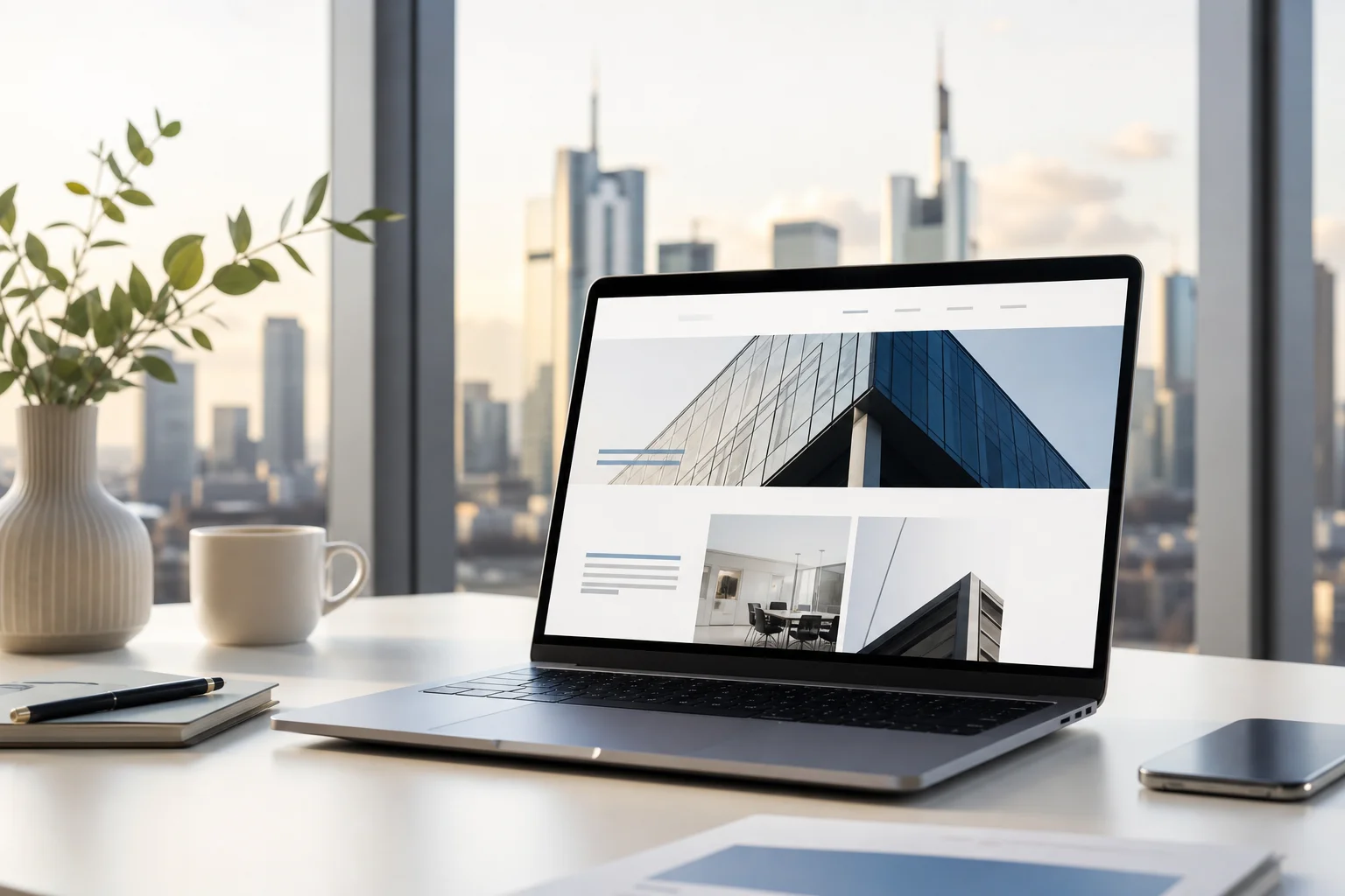 Markenstarke Website für Unternehmen in Frankfurt