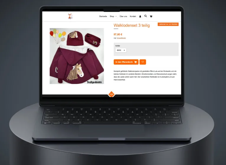 E-Commerce Shop Trollgedoens