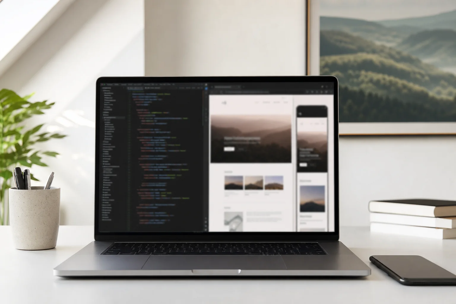 Moderne Webtechnik für Erbacher Unternehmenswebsites