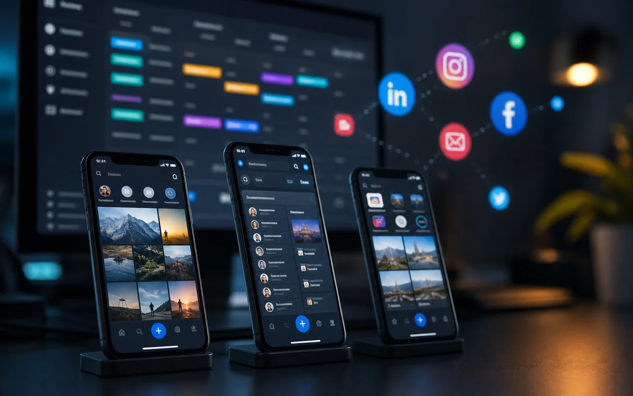 Social Media Automation und Content Planung