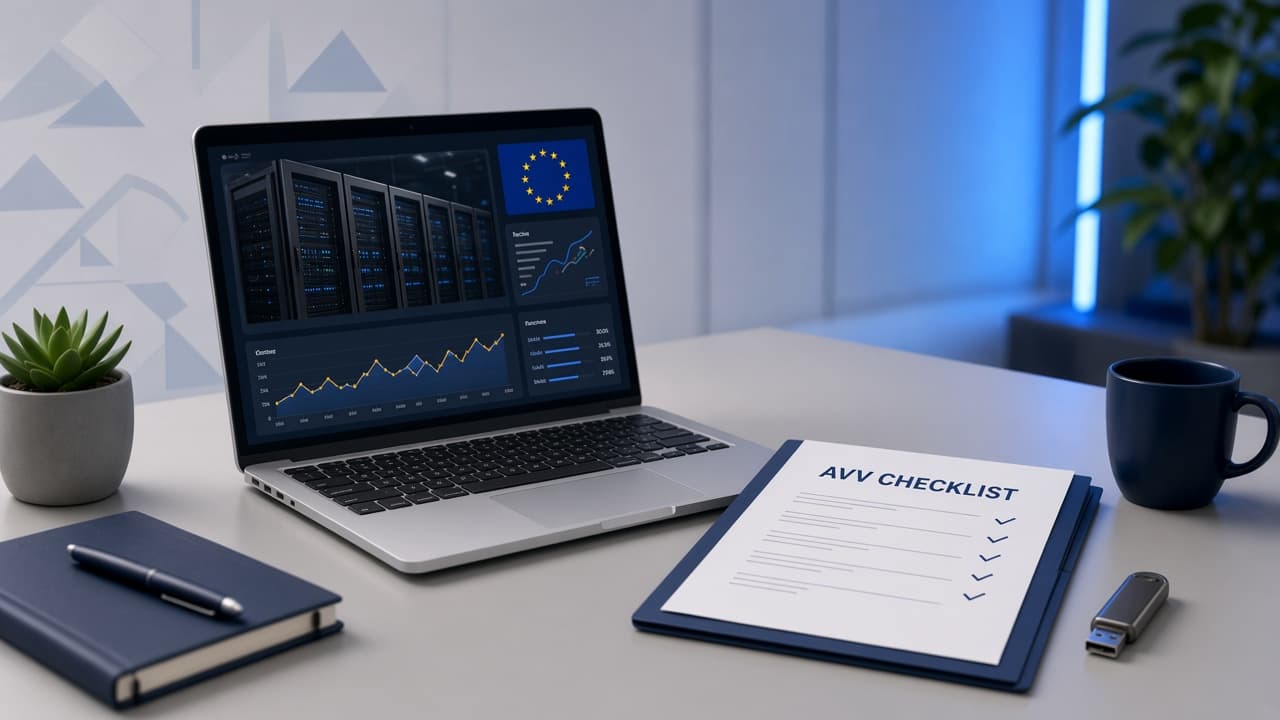 Hosting & AVV Checkliste – Deckblatt