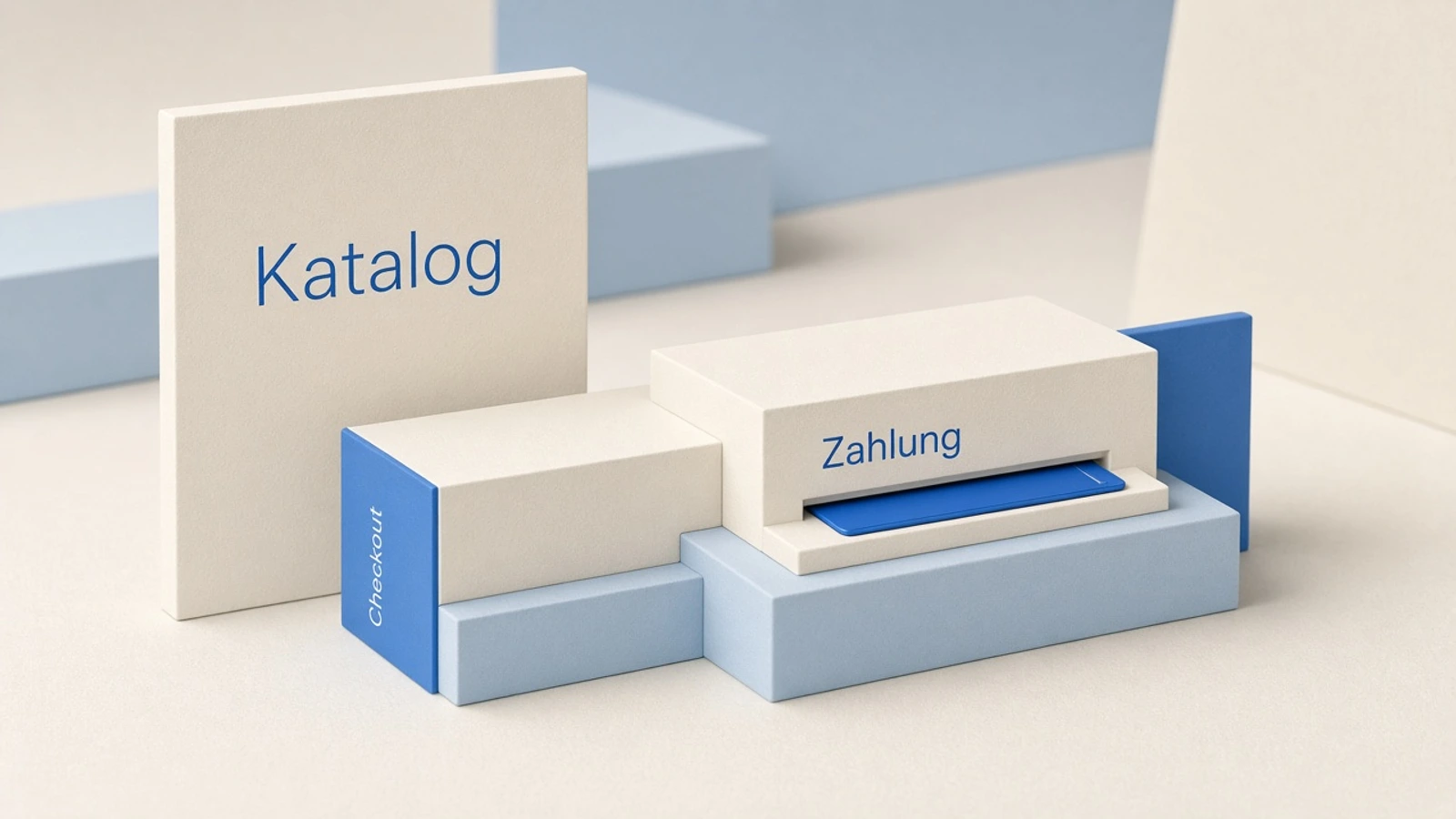 Technische Shop-Architektur und Module
