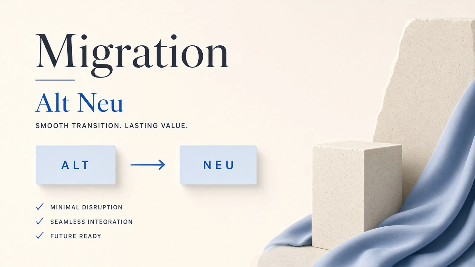 Datenmigration in den neuen Shop