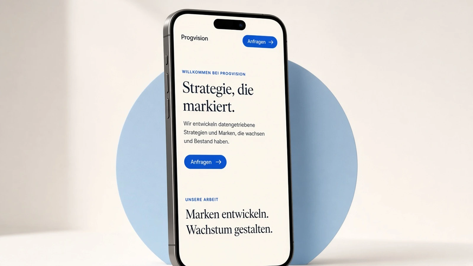 Responsives Webdesign auf Laptop und Smartphone